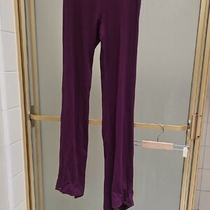 Elegant Purple Pants Dance san Francisco Dancewear Made in USA One Step Ahead